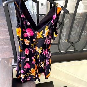 TED BAKER - Floral Shorts jumpsuit size 3 - Medium/Large